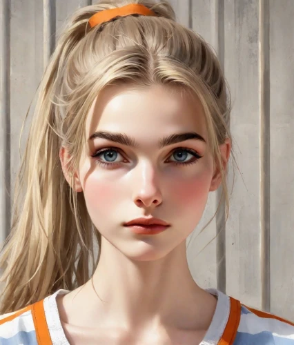 clementine,realdoll,girl portrait,doll's facial features,blond girl,portrait of a girl,female doll,blonde girl,natural cosmetic,girl drawing,girl doll,portrait background,cinnamon girl,cute cartoon character,child girl,retro girl,vector girl,digital painting,girl,world digital painting,Digital Art,Comic