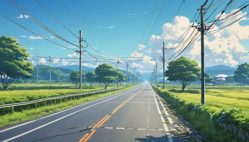 road,open road,the road,country road,roads,japan landscape,roadside,mountain road,highway,racing road,landscape background,empty road,long road,powerlines,power lines,alpine drive,forest road,city highway,maple road,mountain highway,Photography,General,Realistic