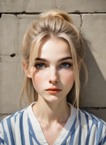 realdoll,doll's facial features,natural cosmetic,female doll,girl portrait,portrait of a girl,portrait background,blond girl,blonde girl,heterochromia,women's eyes,woman face,blonde woman,female model,girl in a long,cosmetic,beauty face skin,doll face,young woman,model doll,Photography,Realistic