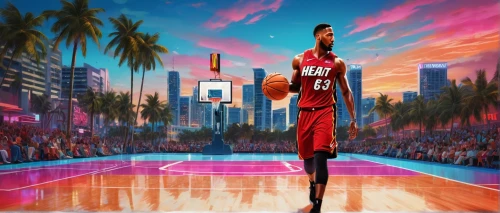 nba,kobe,michael jordan,basketball player,miami,south beach,3d background,taj,pink background,heat,game illustration,fire background,the block,skyline,oracle,slam dunk,icon pack,dame’s rocket,media concept poster,riley one-point-five,Illustration,Vector,Vector 07