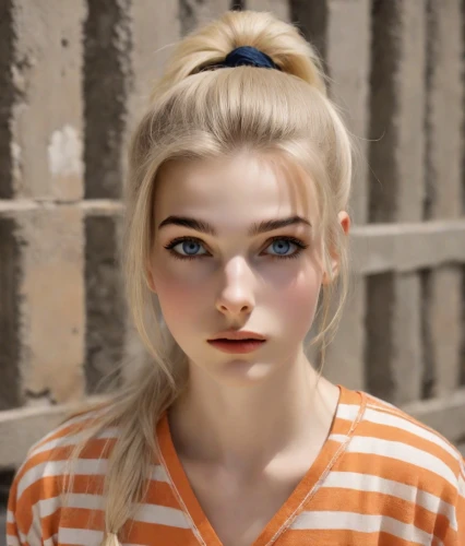 realdoll,doll's facial features,clementine,blonde girl,blond girl,pompadour,girl portrait,blonde woman,poppy,female doll,portrait of a girl,elsa,doll face,pupils,model doll,natural cosmetic,female model,cool blonde,barbie,beautiful face,Photography,Natural