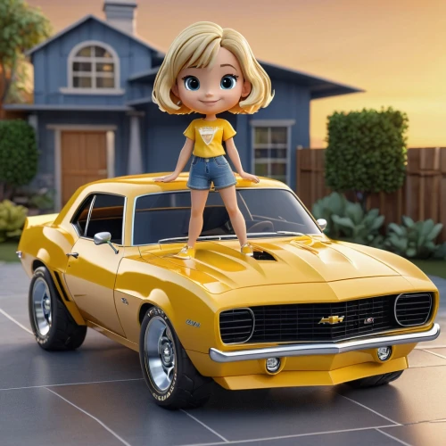 muscle car cartoon,bumblebee,subaru brat,girl and car,pontiac ventura,ford falcon gt,ford maverick,first generation ford mustang,pony car,opel record coupe,datsun sports,3d car model,chevrolet opala,datsun 510,cartoon car,ford pinto,second generation ford mustang,datsun truck,muscle car,chevrolet camaro,Unique,3D,3D Character