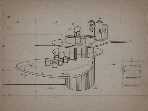 barograph,laboratory flask,scientific instrument,technical drawing,percolator,experimental musical instrument,distillation,industrial design,plumbing fixture,schematic,blueprints,cylinders,glass harp,vials,graduated cylinder,microscope,blueprint,architect plan,cylinder,writing or drawing device,Design Sketch,Design Sketch,Blueprint