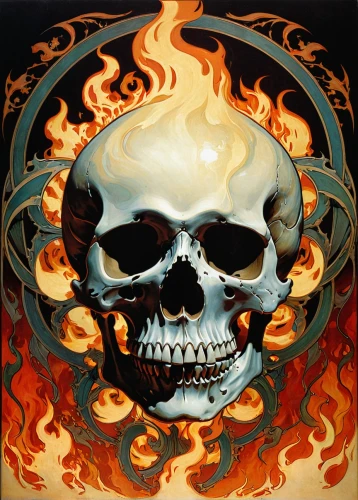 fire logo,fire background,conflagration,fire devil,the conflagration,skull bones,flame of fire,flammable,burnout fire,combustion,inflammable,skulls and,dance of death,fire ring,burning earth,fire siren,panhead,hot metal,flame spirit,skull and crossbones,Illustration,Retro,Retro 03
