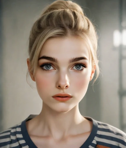 girl portrait,natural cosmetic,heterochromia,clementine,elsa,portrait of a girl,women's eyes,retro girl,doll's facial features,romantic look,cinnamon girl,pupils,realdoll,cosmetic,angelica,pretty young woman,mystical portrait of a girl,girl drawing,female doll,young woman,Photography,Cinematic