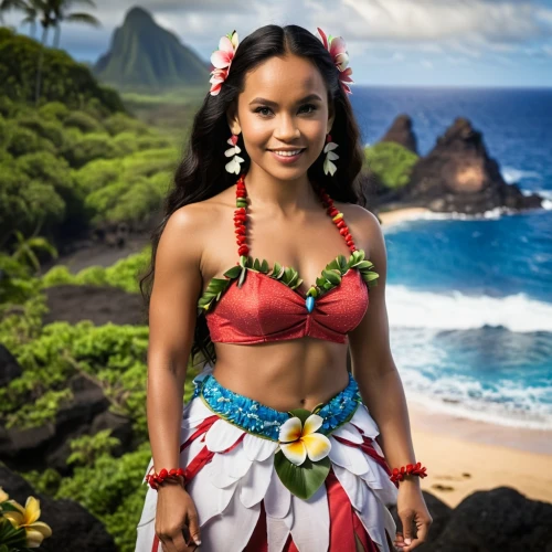 polynesian girl,moana,polynesian,hula,luau,polynesia,south pacific,tahiti,mahé,aloha,kalua,moorea,lei,hawaiian,bora-bora,farofa,antilles,candy island girl,oceania,lei flowers,Photography,General,Cinematic