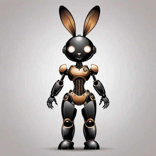 wood rabbit,rubber doll,brown rabbit,deco bunny,jack rabbit,rabbit,minibot,revoltech,rebbit,bunny,robotic,3d model,humanoid,robot,metal figure,3d figure,jackrabbit,cinema 4d,bolt-004,game figure,Unique,Design,Logo Design