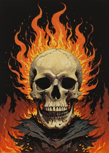 fire logo,the conflagration,conflagration,fire background,burning earth,inflammable,fire devil,skull illustration,flickering flame,flammable,burnout fire,flame of fire,combustion,dance of death,scorched earth,hot metal,death's head,skull bones,lake of fire,scull,Illustration,Realistic Fantasy,Realistic Fantasy 12