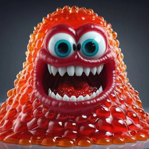 gummies,jello,krill,calamari,polyp,cinema 4d,gelatin,gummy watermelon,microbe,gelatin dessert,jelly fruit,cereal germ,gummi candy,hochybrig,nemo,squid rings,quark raspberries,piranha,gummy,conchiglie,Photography,General,Realistic