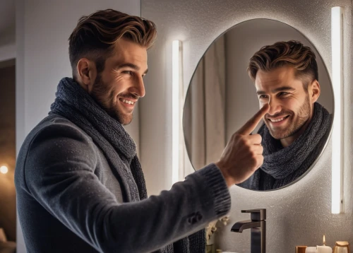 management of hair loss,personal grooming,cosmetic dentistry,male model,makeup mirror,the mirror,mirror reflection,magic mirror,pomade,pompadour,barber,the long-hair cutter,barbershop,hairdresser,retouching,in the mirror,hair care,mirrors,mirror,dermatologist,Photography,General,Natural