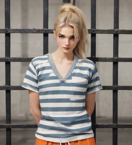 horizontal stripes,stripes,striped,striped background,stripe,liberty cotton,pin stripe,pixie-bob,isolated t-shirt,girl in t-shirt,menswear for women,burglary,lily-rose melody depp,long-sleeved t-shirt,tshirt,mime,prisoner,cotton top,blond girl,stripped leggings,Photography,Natural