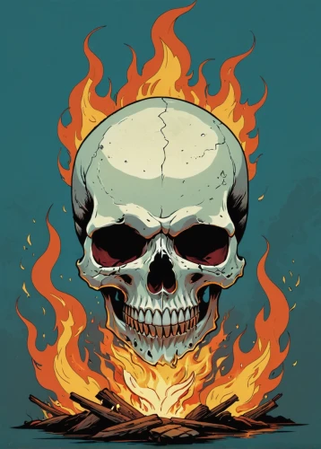 skull illustration,skull drawing,skull bones,fire logo,fire background,skull and crossbones,human skull,scull,skull rowing,inflammable,skull mask,skulls,burning earth,skull,skulls and,burnout fire,fire devil,fire-eater,skull allover,skull with crown,Illustration,Children,Children 04