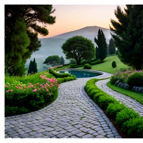 landscape designers sydney,landscape design sydney,vegetables landscape,landscape background,gardens,home landscape,landscape lighting,landscaping,roof landscape,winding road,flower borders,azores,towards the garden,manicured,climbing garden,garden of eden,pathway,the mystical path,nature garden,beautiful landscape,Art,Classical Oil Painting,Classical Oil Painting 29