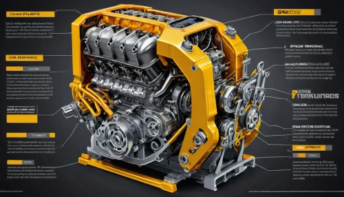 internal-combustion engine,automotive engine timing part,truck engine,race car engine,car engine,automotive engine part,cylinder block,automotive fuel system,engine block,super charged engine,electric generator,engine,power inverter,yellow machinery,dewalt,gearbox,automotive battery,generator,gas compressor,mercedes engine,Unique,Design,Infographics