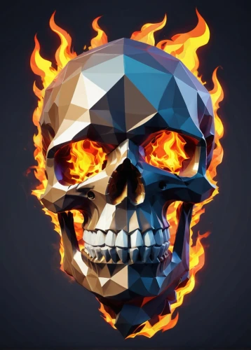 steam icon,fire background,skull mask,edit icon,bot icon,fire logo,twitch icon,spotify icon,day of the dead icons,store icon,skull allover,skull sculpture,witch's hat icon,download icon,skull statue,skull drawing,head icon,skull racing,skull bones,skulls,Unique,3D,Low Poly