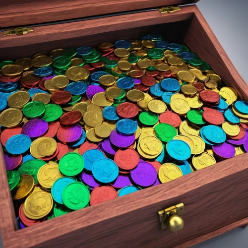 treasure chest,a drawer,tokens,savings box,coins stacks,pirate treasure,coin drop machine,moneybox,gnome and roulette table,drawer,coins,collected game assets,3d bicoin,drawers,poker chips,token,buttons,toy cash register,toy box,mechanical puzzle