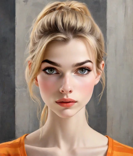 girl portrait,digital painting,portrait of a girl,clementine,portrait background,natural cosmetic,world digital painting,elsa,fantasy portrait,illustrator,vector girl,woman face,cosmetic brush,girl drawing,digital art,artist portrait,cosmetic,young woman,custom portrait,angelica,Digital Art,Impressionism