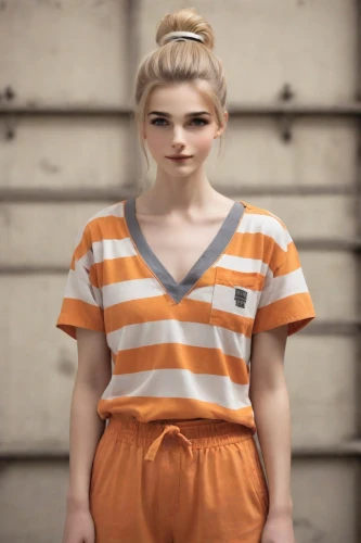 orange,polo shirt,olallieberry,orange color,girl in t-shirt,television character,orange half,liberty cotton,piper,tee,poppy,clementine,angelica,children is clothing,a uniform,teen,cotton top,half orange,apricot,bright orange,Photography,Natural