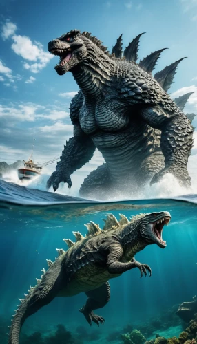 salt water crocodile,marine reptile,south american alligators,crocodiles,american alligators,alligators,philippines crocodile,muggar crocodile,sea monsters,landmannahellir,crocodile,cynorhodon,crocodilia,dinosaruio,saltwater crocodile,ankylosaurus,crocodilian reptile,crocodilian,iguanidae,spinosaurus,Photography,General,Realistic