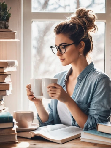 coffee and books,tea and books,woman drinking coffee,girl studying,book glasses,reading glasses,librarian,women's novels,publish a book online,e-book readers,bookworm,writing-book,girl with cereal bowl,reading,publish e-book online,reading owl,blonde woman reading a newspaper,learn to write,the girl studies press,author,Unique,Paper Cuts,Paper Cuts 06