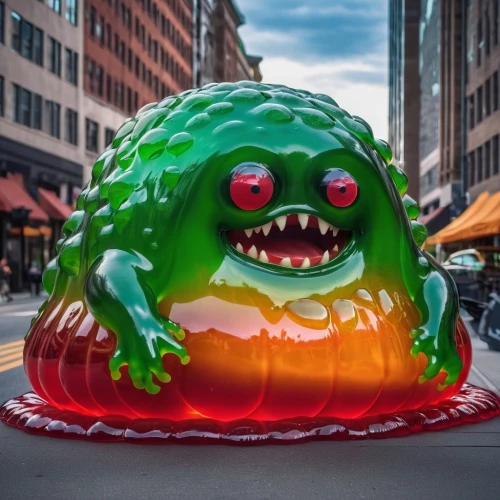slime,inflatable,jello,frog cake,three-lobed slime,jello salad,gelatin dessert,blob,gnaw,rubber dinosaur,inflated,slimy,eat,irish balloon,candy cauldron,sheet cake,cuthulu,gelatin,pea,yo-kai,Photography,General,Realistic