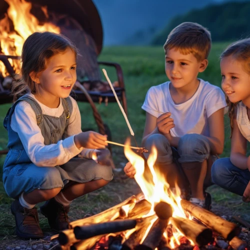 campfire,campfires,camp fire,camping equipment,children learning,nomadic children,firepit,girl and boy outdoor,kids' things,fire pit,children studying,fireside,barbecue torches,children drawing,outdoor cooking,outdoor recreation,fire bowl,bonfire,happy children playing in the forest,marshmallows