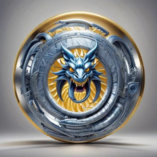 blue tiger,lion's coach,shield,car badge,helmet plate,kr badge,poseidon god face,scarab,diya,fc badge,r badge,belt buckle,lion capital,hub cap,sr badge,g badge,goki,decorative plate,glass signs of the zodiac,snare