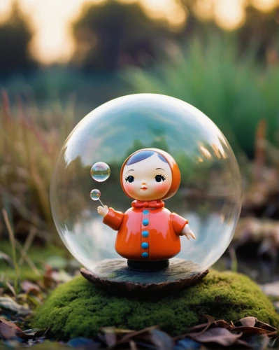 lensball,crystal ball-photography,frozen soap bubble,frozen bubble,inflates soap bubbles,gnome,soap bubble,snow globes,tiny world,snowglobes,soap bubbles,scandia gnome,crystal ball,glass sphere,gnome ice skating,think bubble,giant soap bubble,glass yard ornament,cinema 4d,make soap bubbles,Unique,3D,Toy