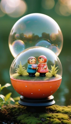 lensball,snowglobes,snow globes,crystal ball-photography,crystal ball,tiny world,glass sphere,snow globe,inflates soap bubbles,small bubbles,glass yard ornament,soap bubble,soap bubbles,3d fantasy,talk bubble,baby float,frozen bubble,wishing well,little planet,frozen soap bubble,Unique,3D,Toy