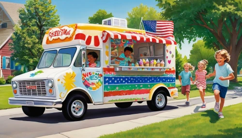 ice cream van,ice cream cart,ice cream stand,ice cream shop,ice cream on stick,ice cream cones,food truck,ice cream maker,american food,battery food truck,kids illustration,girl scouts of the usa,ice cream,ice cream parlor,sweet ice cream,circus wagons,ice cream icons,kids' things,ice creams,ice-cream,Illustration,Realistic Fantasy,Realistic Fantasy 04