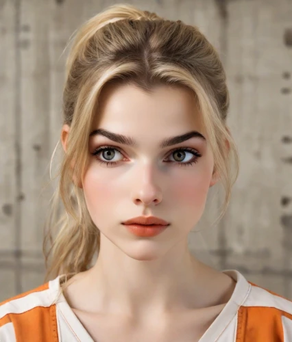 realdoll,doll's facial features,natural cosmetic,vintage makeup,clementine,cosmetic,female doll,eurasian,girl portrait,orange,beautiful face,portrait of a girl,eyes makeup,angelica,elsa,portrait background,beauty face skin,romantic look,pale,orange color,Photography,Natural