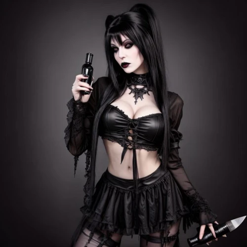 gothic fashion,gothic woman,killer doll,gothic style,gothic,dark angel,goth woman,dark gothic mood,bad girl,goth subculture,girl with gun,gothic dress,goth,girl with a gun,femicide,cosplay image,goth like,huntress,black angel,gothic portrait