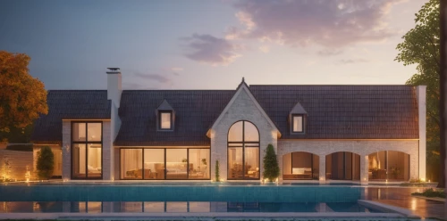 pool house,3d rendering,luxury property,danish house,modern house,beautiful home,holiday villa,luxury home,render,private house,roof landscape,house shape,luxury real estate,villa,residential house,crown render,bendemeer estates,summer house,chalet,smart home,Photography,General,Natural