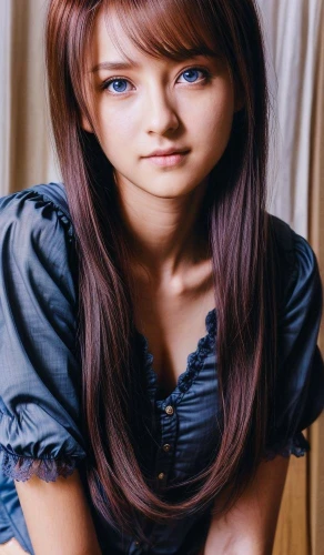 realdoll,hair coloring,asian girl,purple chestnut,japanese woman,asian semi-longhair,asian woman,redhead doll,beautiful young woman,japanese ginger,mari makinami,red-haired,redhair,anime girl,japanese doll,indian girl,pretty young woman,attractive woman,asia girl,photo model