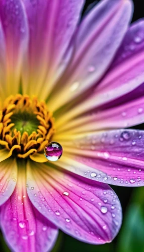 dew drops on flower,flower of water-lily,african daisy,colorful daisy,osteospermum,dew drop,water lily flower,dewdrop,dewdrops,dew drops,macro photography,south african daisy,macro world,stamens,purple chrysanthemum,water lily,barberton daisy,violet chrysanthemum,rain lily,garden dew,Photography,General,Realistic