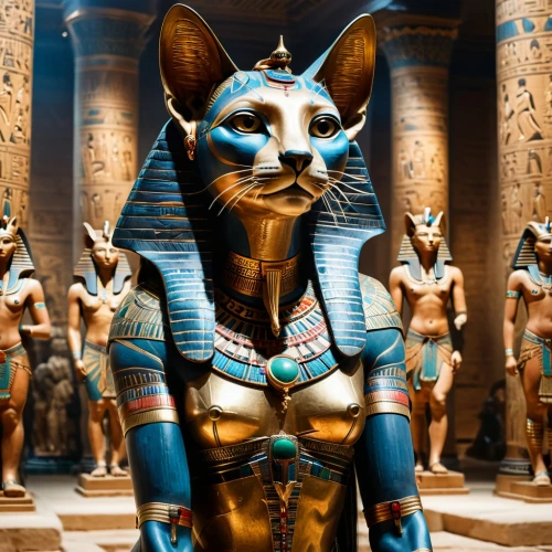 tutankhamun,ramses,king tut,tutankhamen,ancient egyptian,pharaoh,ancient egypt,sphinx pinastri,sphynx,pharaohs,horus,khufu,pharaonic,ramses ii,egyptology,karnak,egyptian,cat image,maat mons,cat warrior,Photography,General,Fantasy