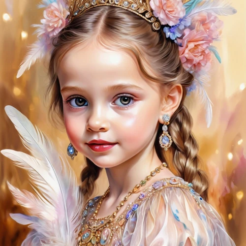 little girl fairy,child fairy,child portrait,mystical portrait of a girl,fantasy portrait,little angel,faery,flower fairy,fairy,romantic portrait,little angels,digital painting,girl portrait,world digital painting,oil painting on canvas,faerie,fantasy art,little princess,fairy queen,oil painting,Illustration,Realistic Fantasy,Realistic Fantasy 37