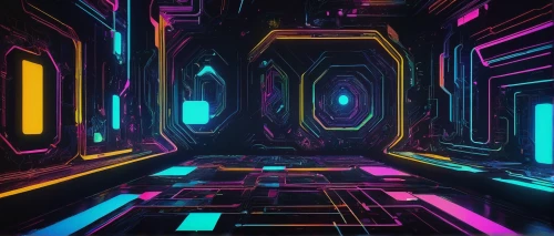 cinema 4d,matrix,abstract retro,ufo interior,light space,neon ghosts,vapor,maze,dimension,vortex,dimensional,3d,panoramical,fractal environment,neon,descent,passage,spaces,fragmentation,neon coffee,Conceptual Art,Fantasy,Fantasy 16