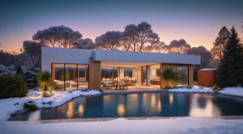winter house,modern house,snow roof,pool house,mid century house,beautiful home,snow house,luxury property,luxury home,summer house,holiday villa,modern architecture,3d rendering,dunes house,snowed in,mid century modern,snow landscape,new england style house,snow shelter,cubic house