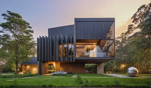 modern house,modern architecture,cube house,timber house,dunes house,house in the forest,landscape design sydney,inverted cottage,landscape designers sydney,cubic house,corten steel,wooden house,smart house,garden design sydney,house shape,residential house,mirror house,metal cladding,beautiful home,mid century house,Photography,General,Realistic