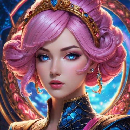 fantasy portrait,zodiac sign libra,cg artwork,libra,elsa,fantasy art,rosa ' amber cover,portrait background,luka,rosa 'the fairy,custom portrait,violet head elf,elza,barbie,fantasia,fantasy woman,mezzelune,princess' earring,cinderella,lux,Photography,General,Fantasy