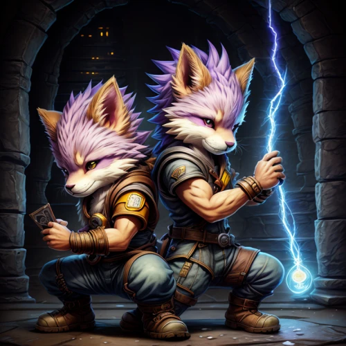 game illustration,rocket raccoon,two wolves,wall,tails,edit icon,hedgehogs,splinter,massively multiplayer online role-playing game,twitch icon,werewolves,fantasy art,sonic the hedgehog,game art,action-adventure game,fantasy picture,nine-tailed,twitch logo,foxes,warriors