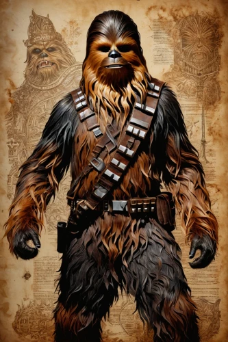 chewbacca,chewy,wicket,starwars,star wars,solo,vader,cg artwork,imperial,clone jesionolistny,force,darth vader,empire,collectible action figures,edit icon,wooden figure,schleich,personal grooming,sw,yeti,Photography,General,Fantasy