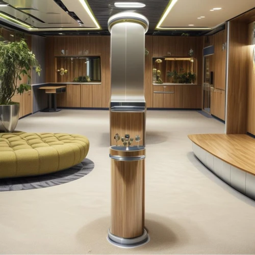 modern office,ufo interior,modern decor,conference room,meeting room,hallway space,contemporary decor,interior modern design,business jet,corporate jet,lobby,penthouse apartment,offices,interior decoration,sky space concept,smoking area,conference room table,aircraft cabin,elevators,patterned wood decoration