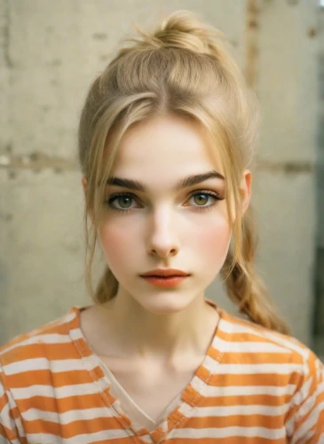 doll's facial features,realdoll,portrait of a girl,clementine,young woman,girl portrait,women's eyes,doll face,cinnamon girl,pretty young woman,natural cosmetic,the girl's face,female doll,girl in a long,child girl,vintage girl,eyebrow,children's eyes,portrait background,woman face,Photography,Analog
