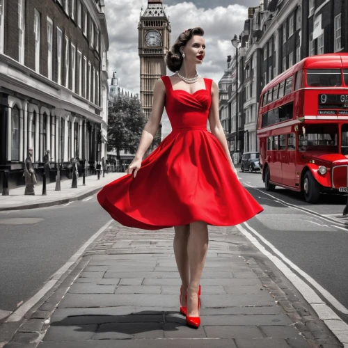 man in red dress,girl in red dress,lady in red,red shoes,red dress,in red dress,red gown,girl in a long dress,red skirt,poppy red,50's style,red-hot polka,bright red,vintage dress,red hot polka,a girl in a dress,sheath dress,girl in a long dress from the back,red bow,retro pin up girl,Photography,General,Realistic