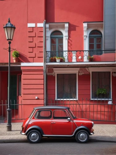 red vintage car,havana cuba,renault 8,havana,cuba havana,old havana,cinquecento,autobianchi bianchina,cuba,cuba background,fiat 500,fiat500,fiat 518,fiat 501,fiat 600,city car,aeolian islands,volkswagen beetle,citroën ami,fiat cinquecento,Photography,General,Realistic