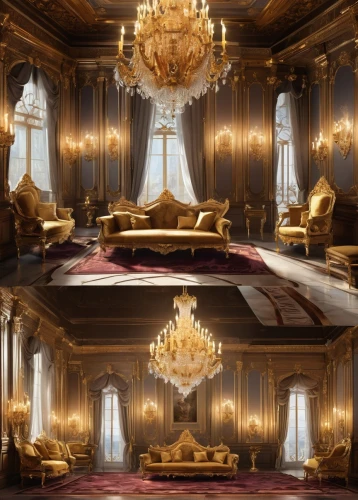 ornate room,napoleon iii style,ballroom,royal interior,four poster,the throne,rooms,luxury hotel,great room,four-poster,crown render,wade rooms,danish room,crown palace,rococo,interior decoration,luxury decay,gold castle,interiors,luxurious,Unique,Design,Character Design