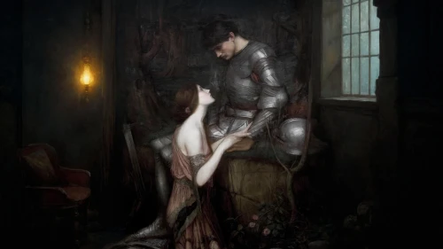 dark art,gothic portrait,lover's grief,throne,kneeling,vanitas,pietà,pierrot,dark gothic mood,woman sitting,marionette,prisoner,banishment,humanoid,the throne,the collector,hanged man,joan of arc,the sleeping rose,gothic woman