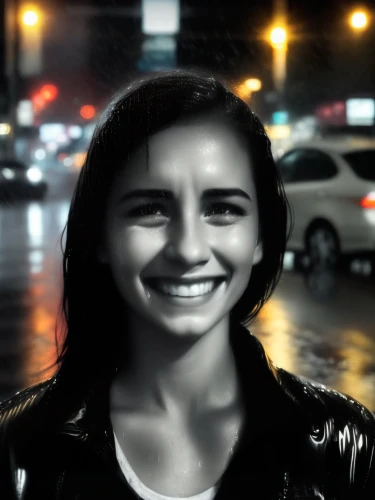 a girl's smile,yasemin,city ​​portrait,killer smile,visual effect lighting,background bokeh,bokeh effect,digital compositing,blank frames alpha channel,young model istanbul,portrait background,arab,citylights,elvan,headlights,girl in car,girl and car,photographic background,neon lights,turkish